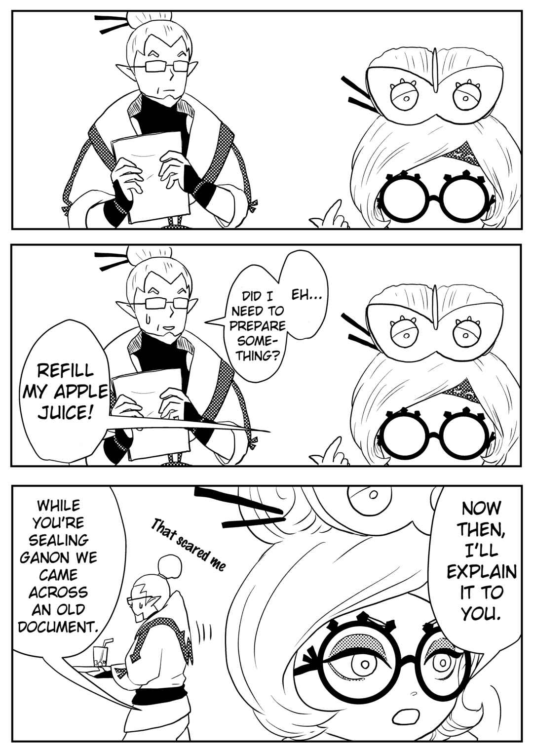 Page 21 Chapter 3 The Legend of Zelda: Breath of The Wild - A Hateno Village Story (Doujinshi)