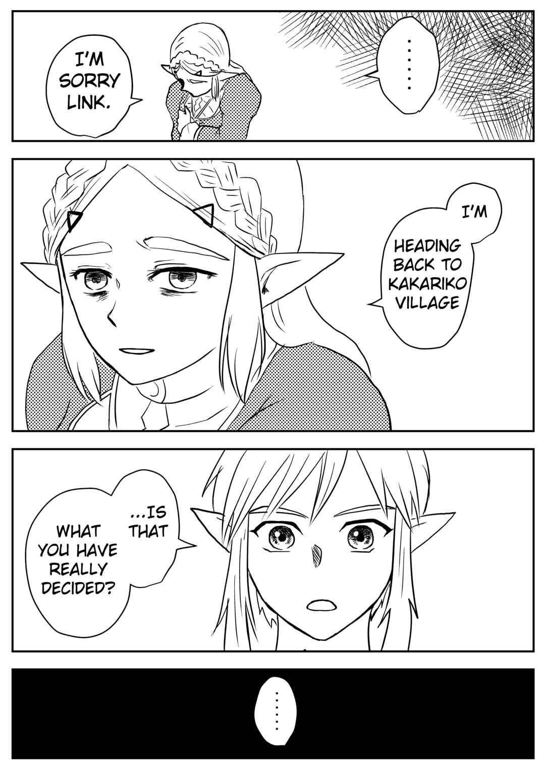 Page 34 Chapter 3 The Legend of Zelda: Breath of The Wild - A Hateno Village Story (Doujinshi)