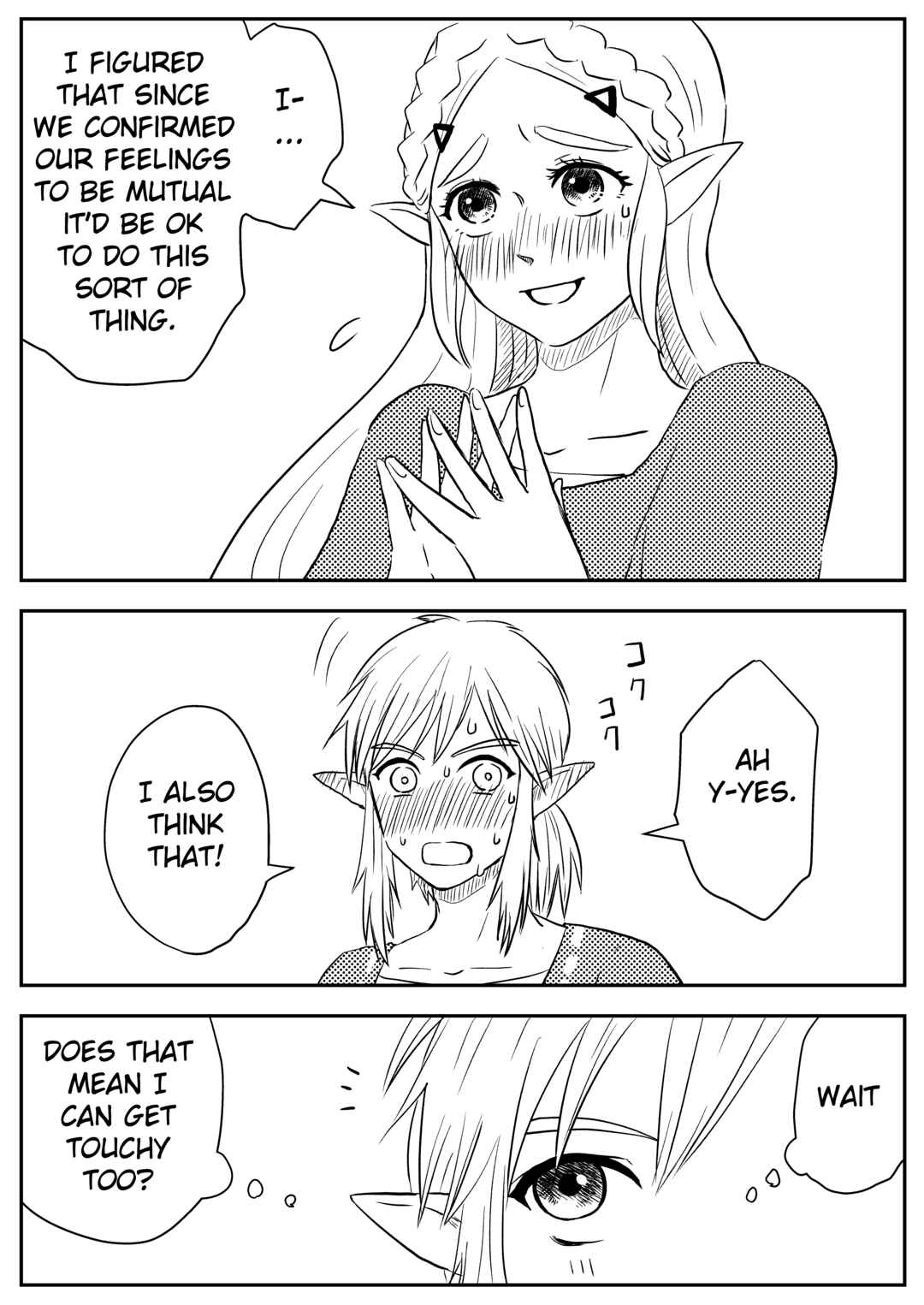 Page 4 Chapter 3 The Legend of Zelda: Breath of The Wild - A Hateno Village Story (Doujinshi)