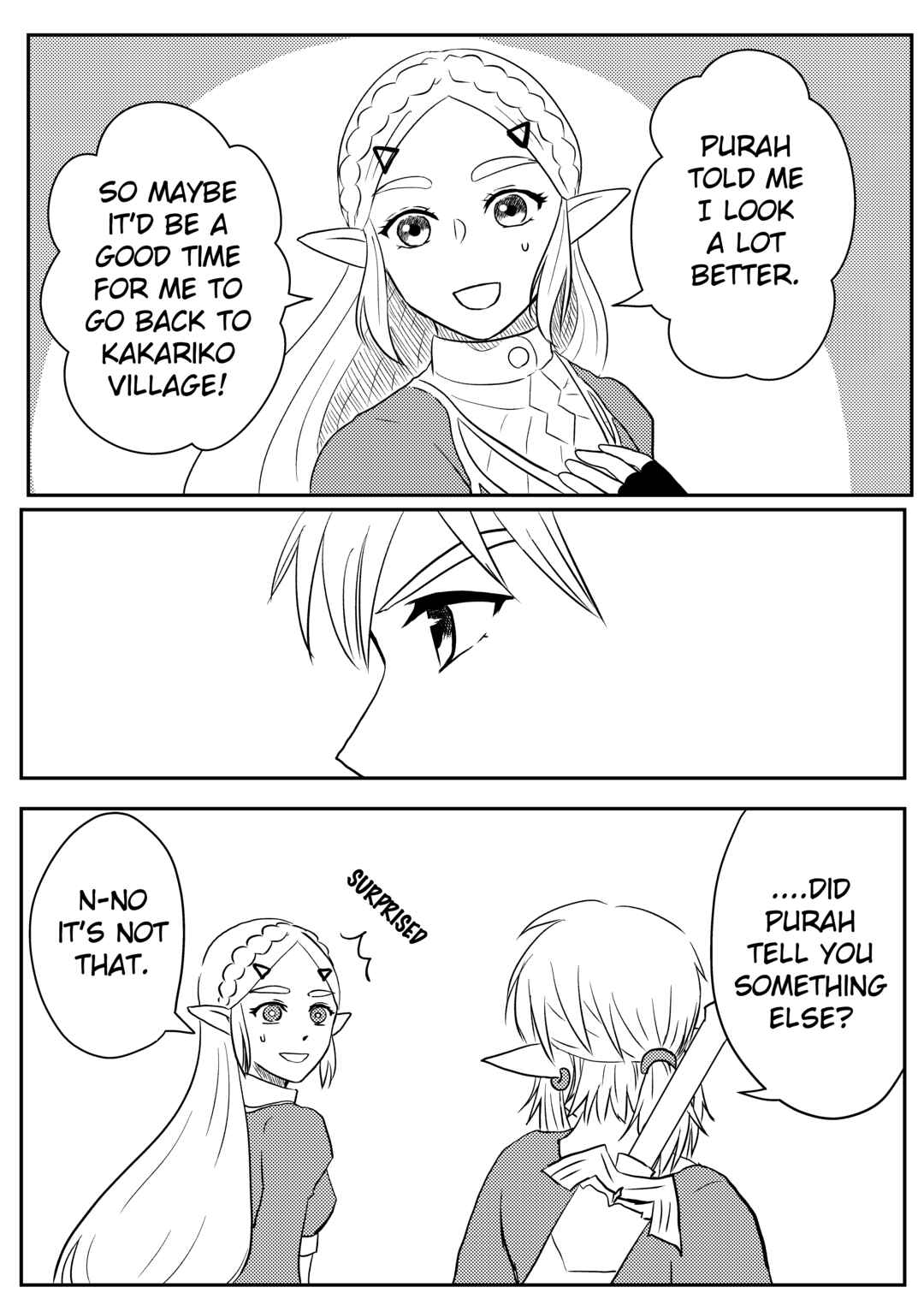 Page 17 Chapter 2 The Legend of Zelda: Breath of The Wild - A Hateno Village Story (Doujinshi)