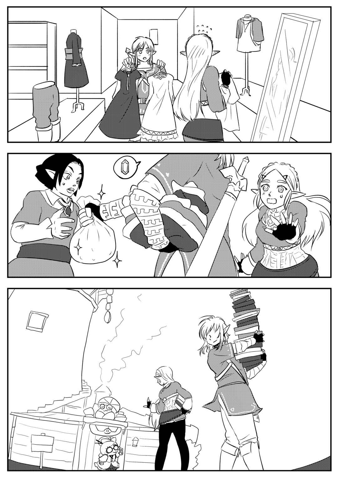 Page 2 Chapter 2 The Legend of Zelda: Breath of The Wild - A Hateno Village Story (Doujinshi)