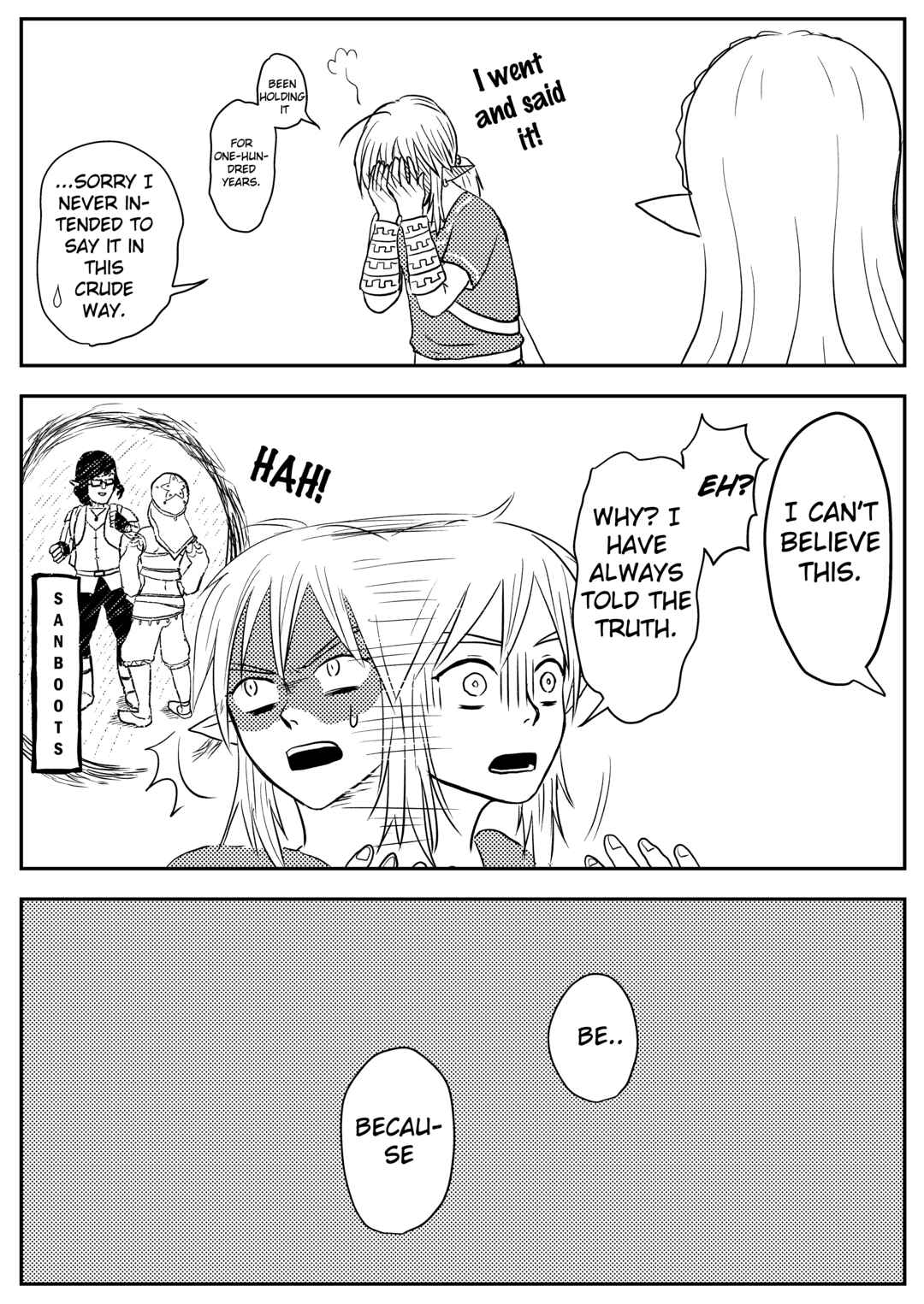 Page 27 Chapter 2 The Legend of Zelda: Breath of The Wild - A Hateno Village Story (Doujinshi)