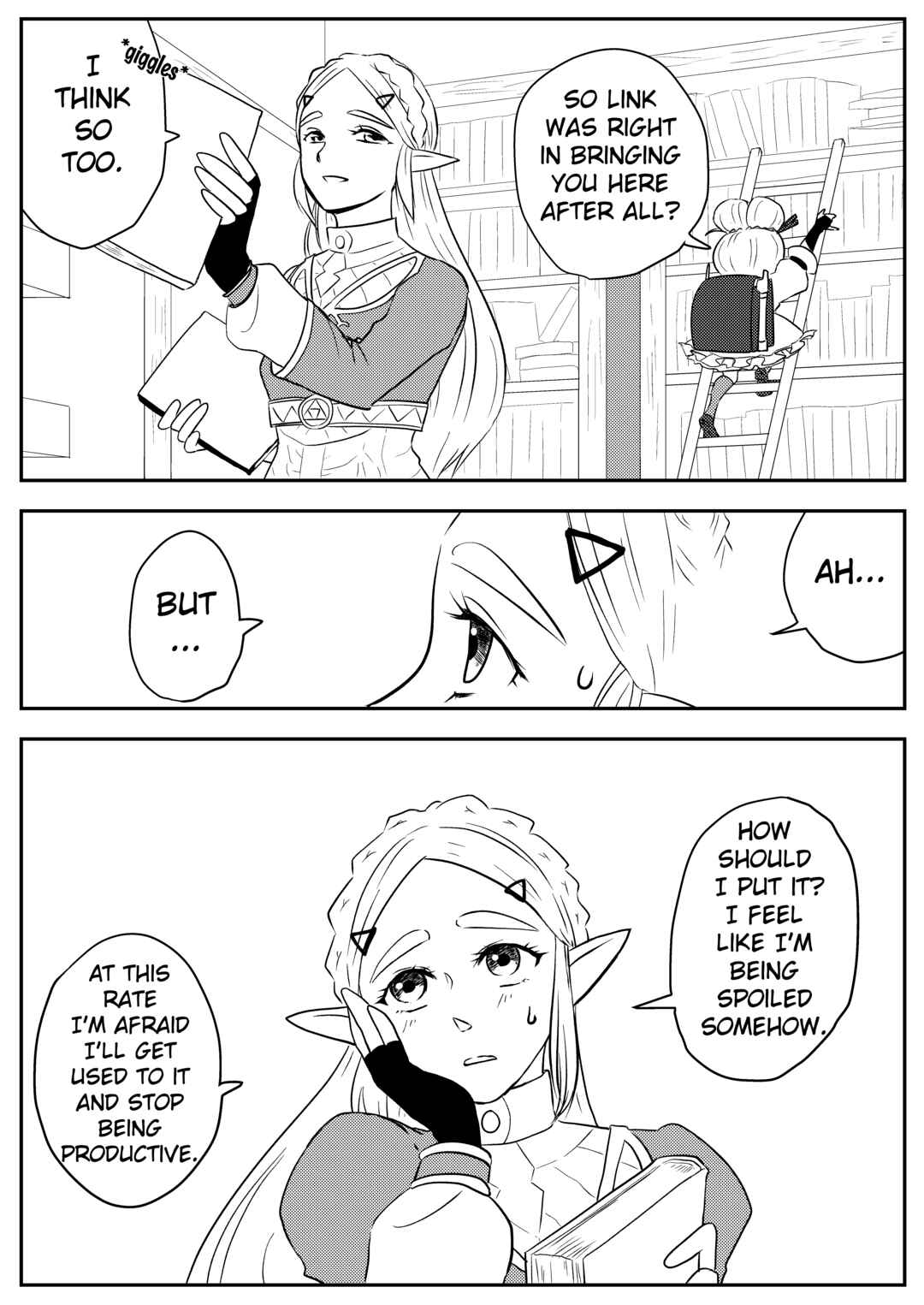 Page 7 Chapter 2 The Legend of Zelda: Breath of The Wild - A Hateno Village Story (Doujinshi)