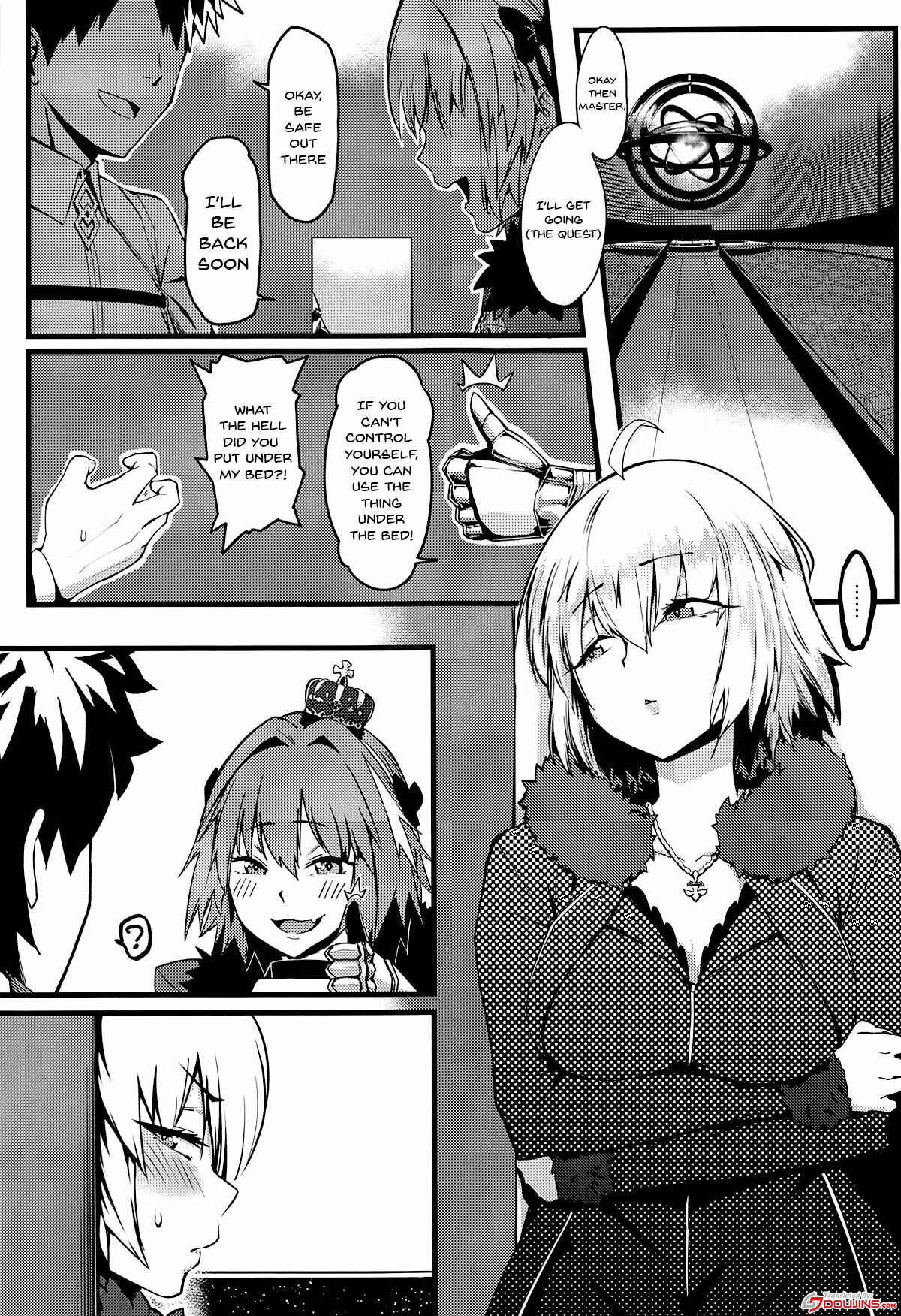 Page 2 Chapter Unknown_fba7 Fate/Grand Order - Gochuumon wa Jeandere desu ka? (Doujinshi)