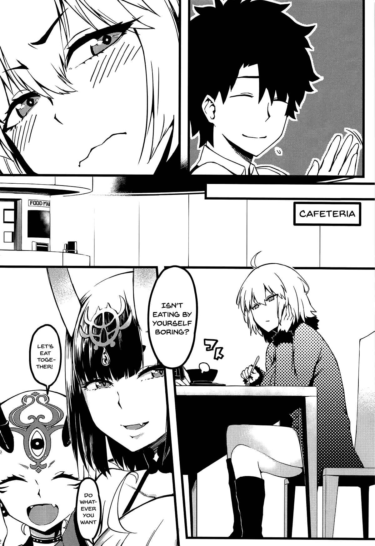 Page 3 Chapter Unknown_fba7 Fate/Grand Order - Gochuumon wa Jeandere desu ka? (Doujinshi)