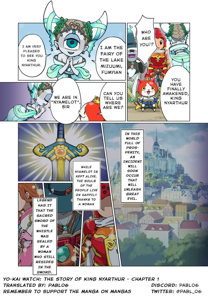 Page 11 Chapter 1 Yo-kai Watch: The Story of King Nyarthur
