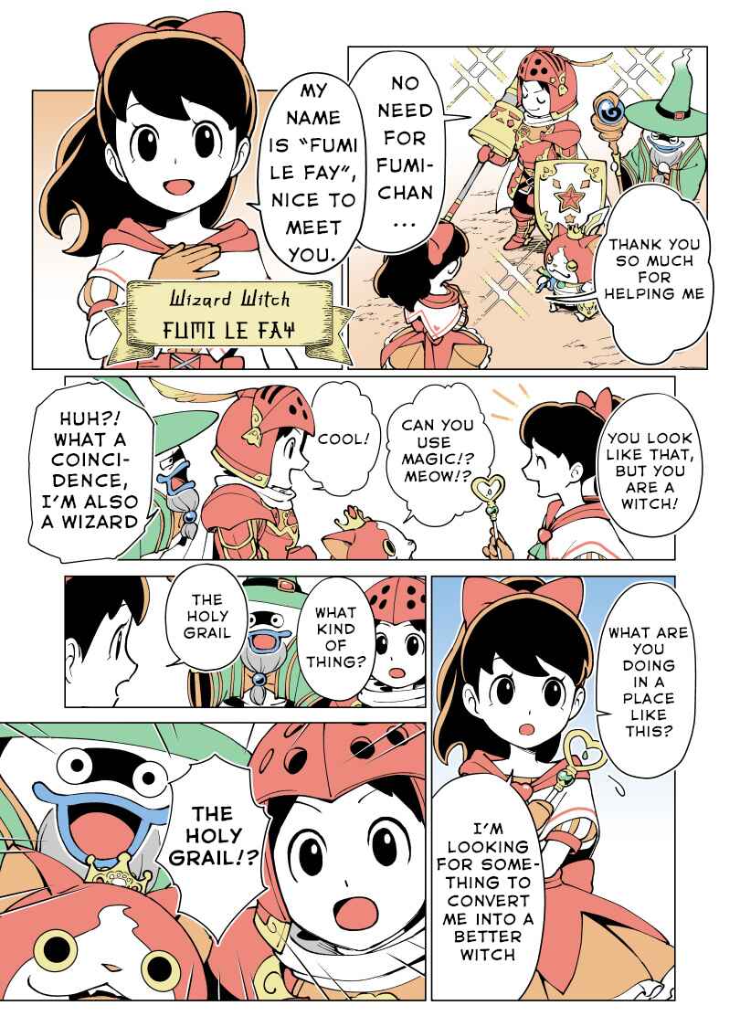 Page 11 Chapter 2 Yo-kai Watch: The Story of King Nyarthur