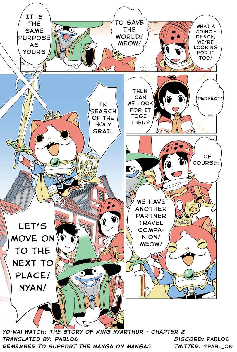 Page 12 Chapter 2 Yo-kai Watch: The Story of King Nyarthur