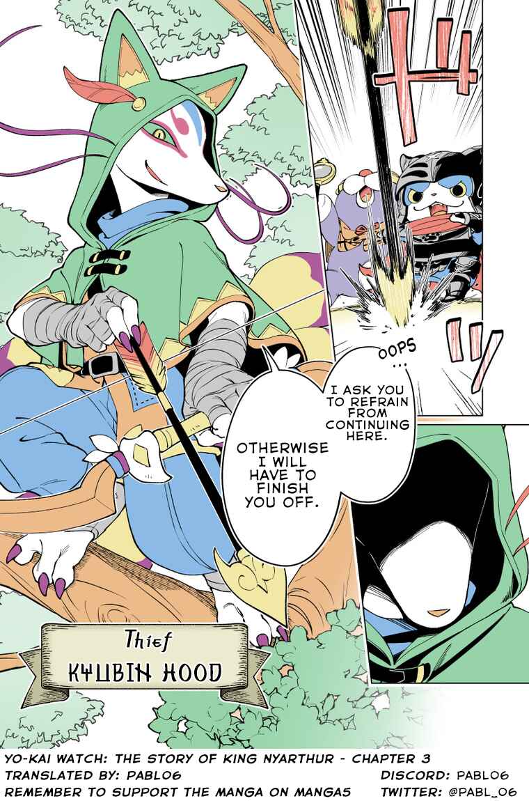 Page 9 Chapter 3 Yo-kai Watch: The Story of King Nyarthur