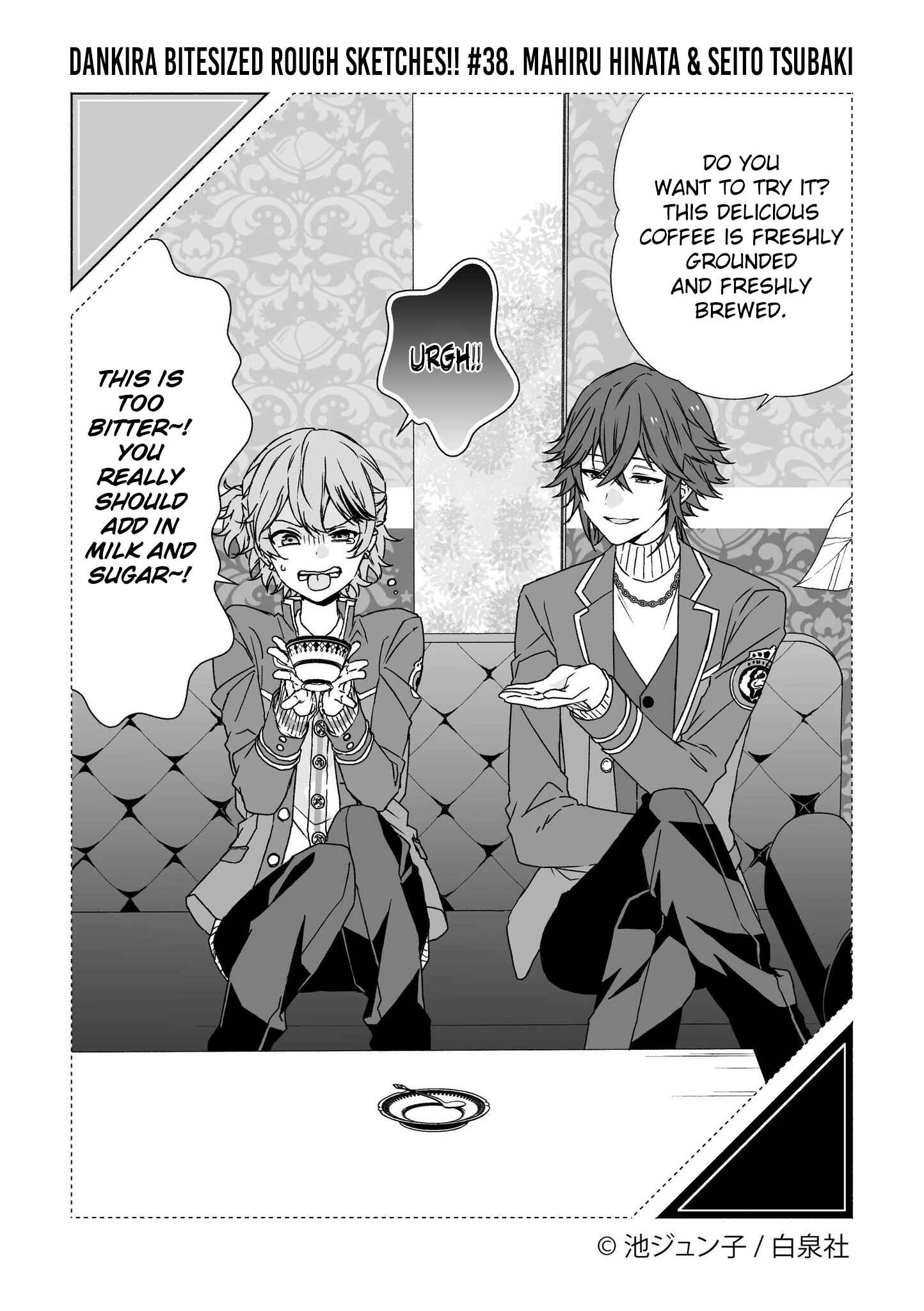 Page 38 Chapter 1 Dankira Bitesized Rough Sketches!!!