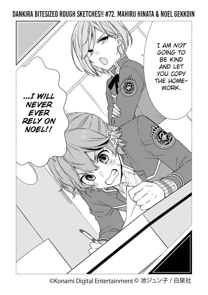 Page 72 Chapter 1 Dankira Bitesized Rough Sketches!!!