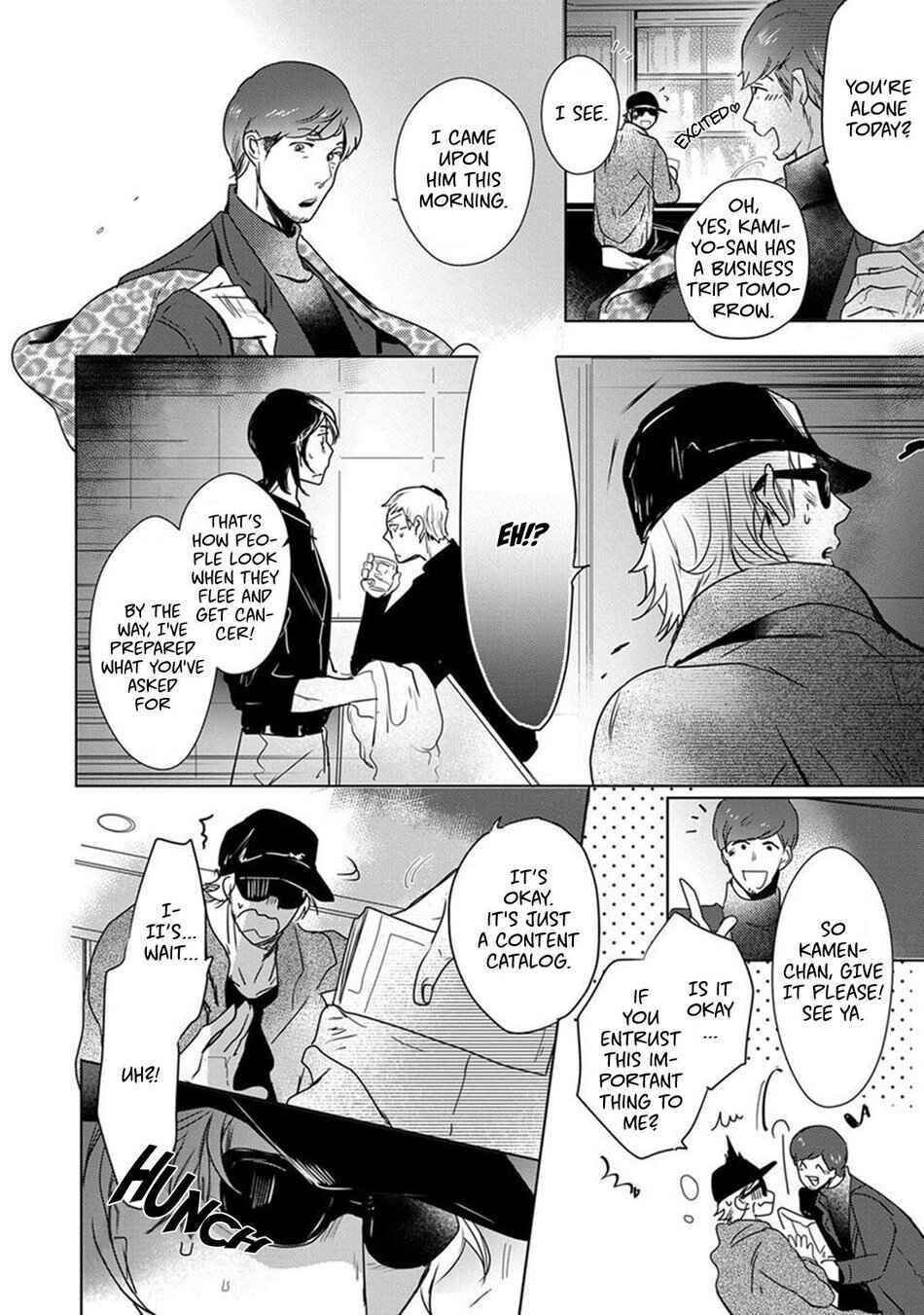 Page 10 Chapter 5 Kamengoshi ni, Kiss