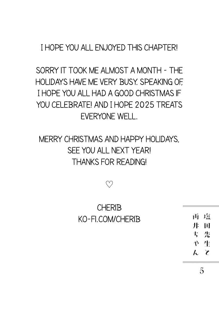 Page 36 Chapter 52 Shiota-sensei to Amai-chan