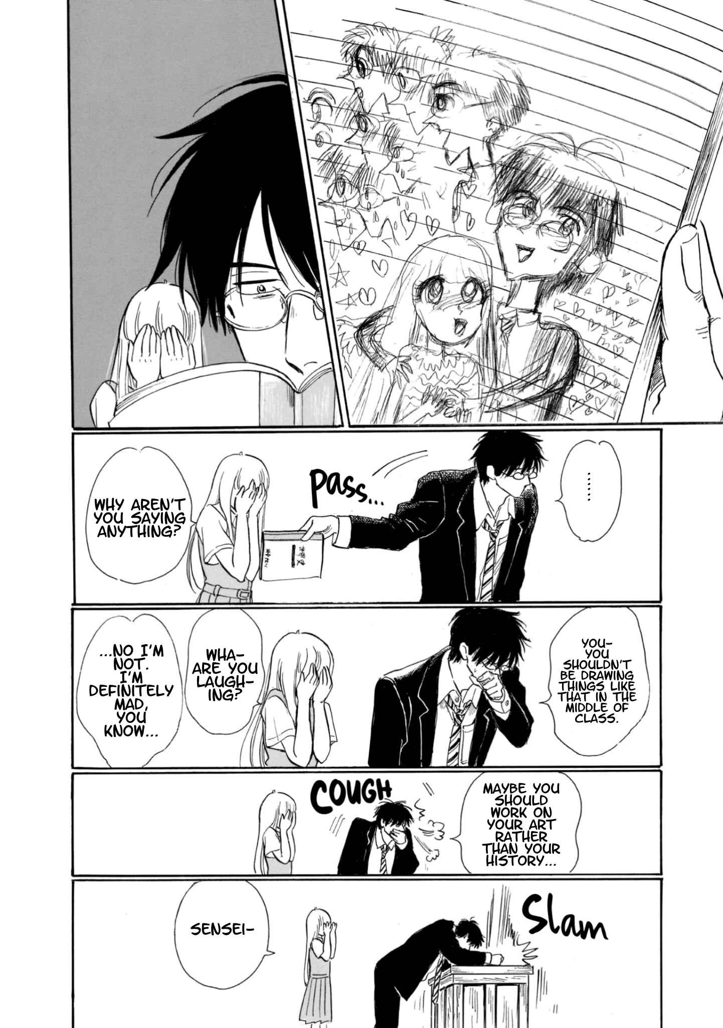 Page 8 Chapter 16 Shiota-sensei to Amai-chan
