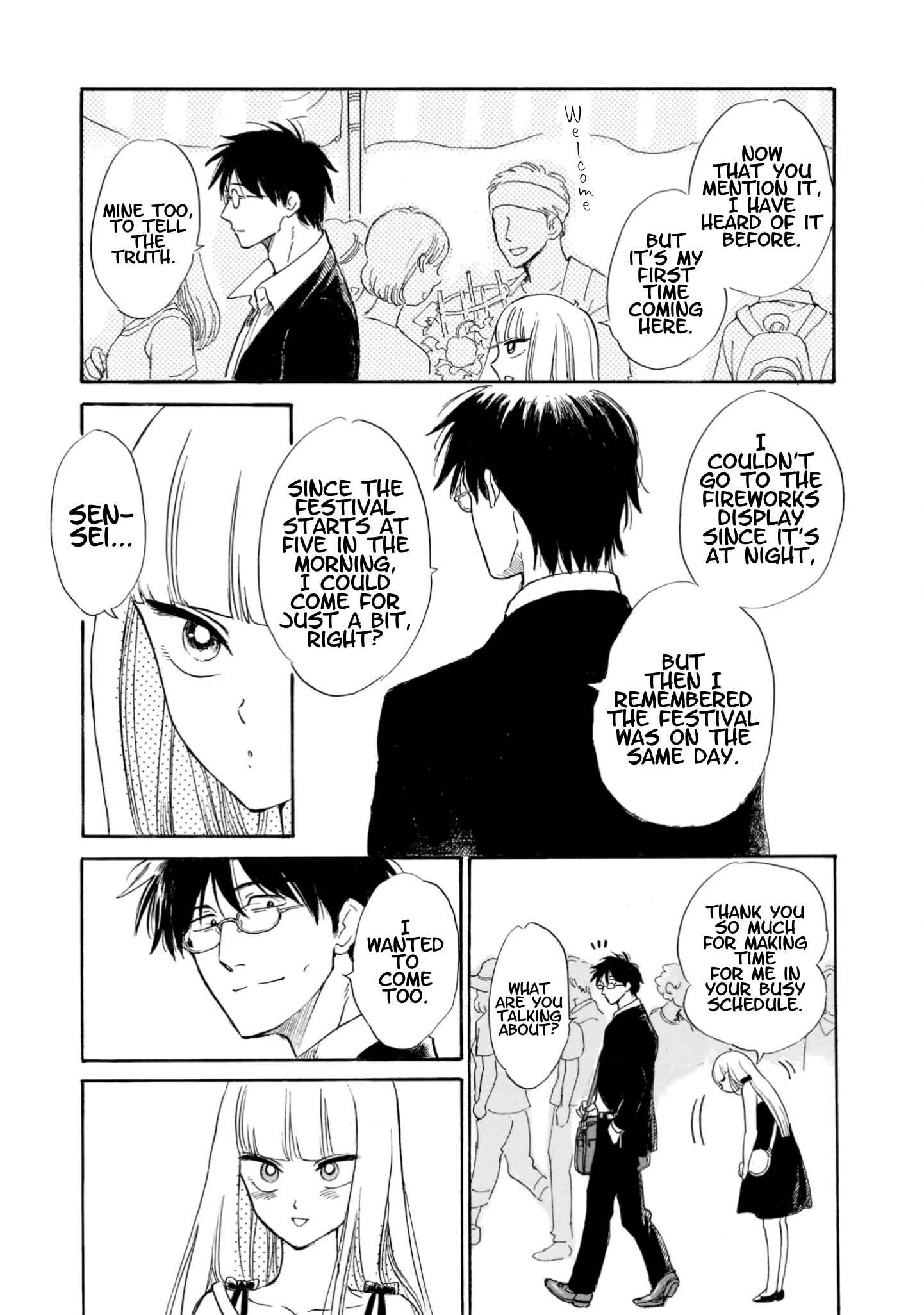 Page 9 Chapter 19 Shiota-sensei to Amai-chan