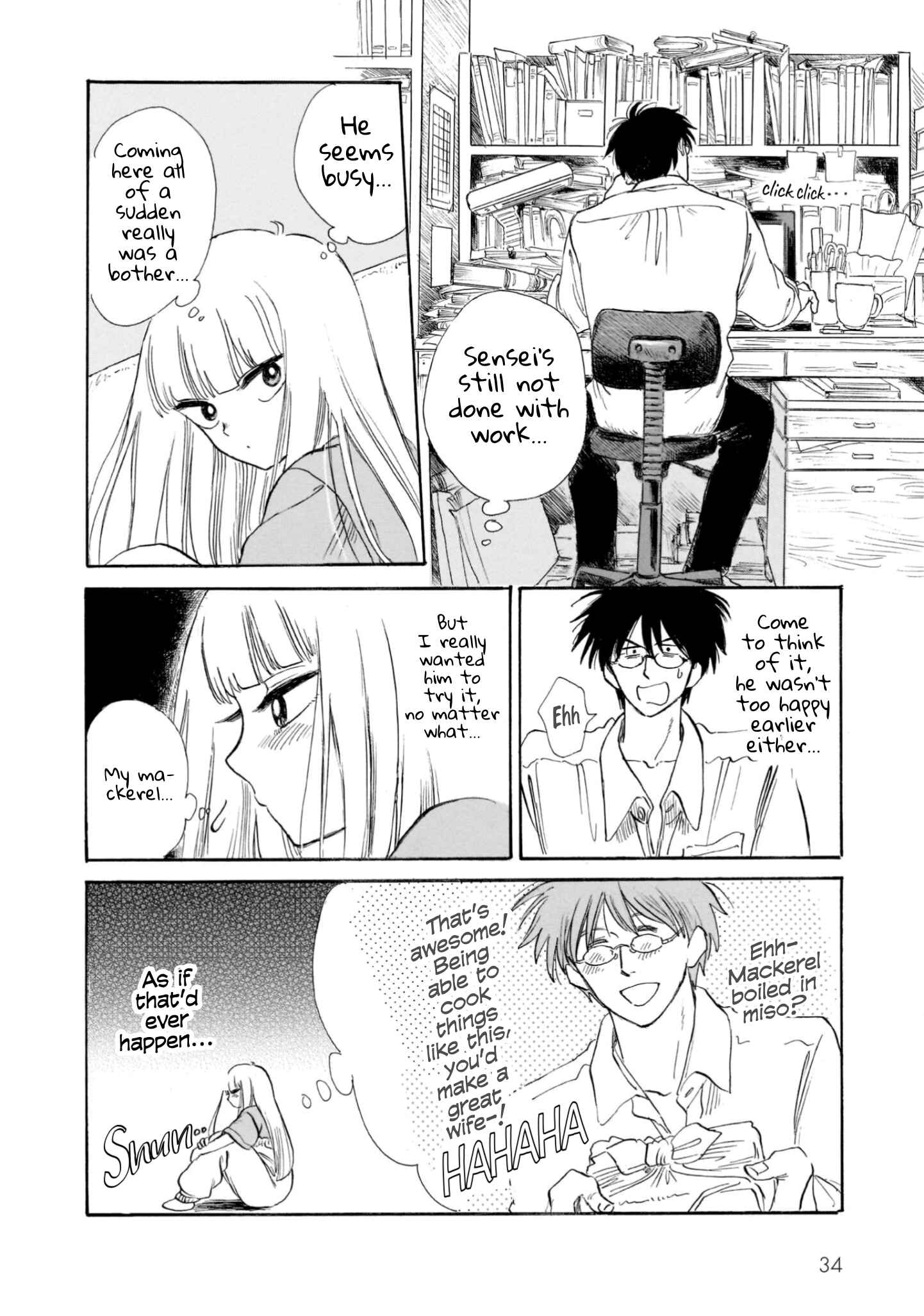 Page 10 Chapter 17 Shiota-sensei to Amai-chan