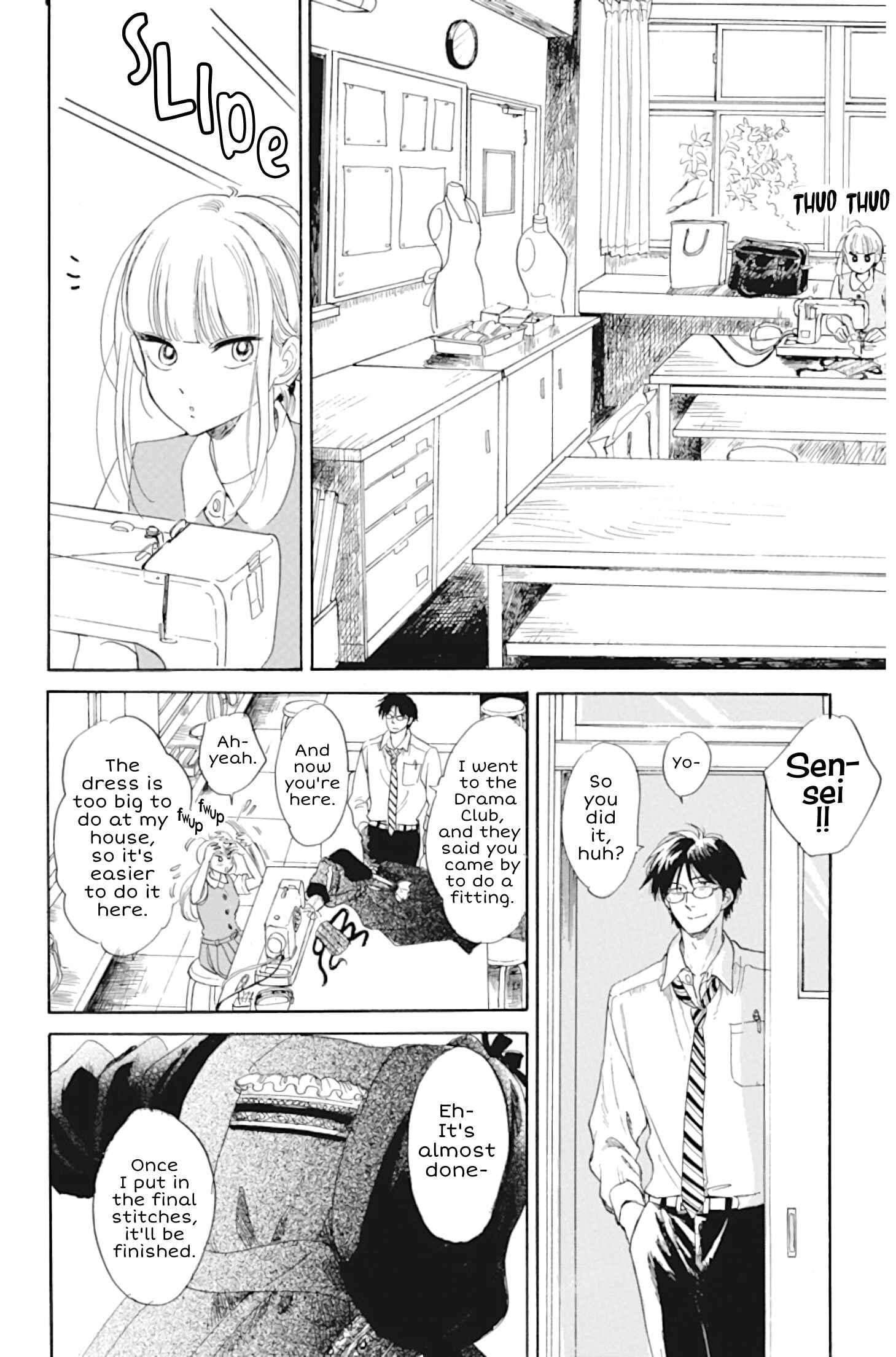 Page 16 Chapter 33 Shiota-sensei to Amai-chan