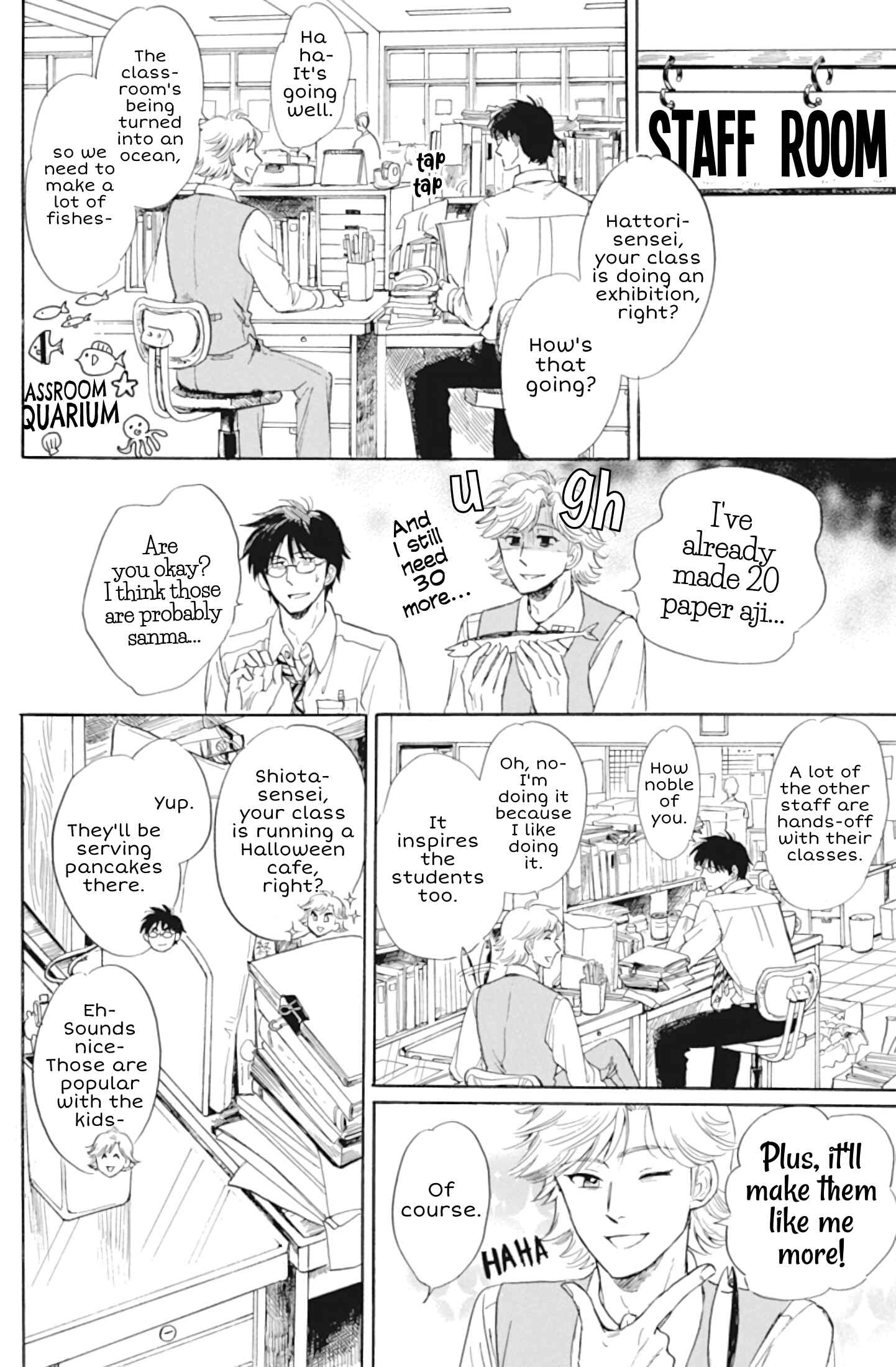 Page 8 Chapter 33 Shiota-sensei to Amai-chan