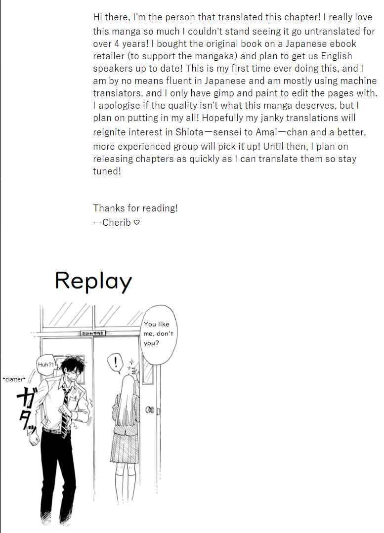 Page 23 Chapter 44 Shiota-sensei to Amai-chan