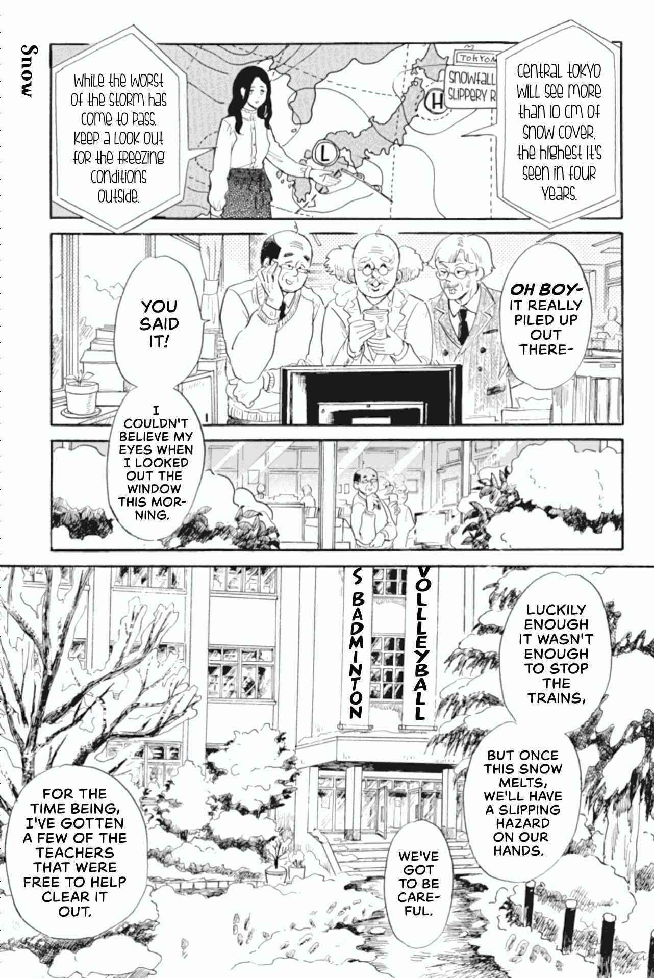 Page 1 Chapter 41 Shiota-sensei to Amai-chan