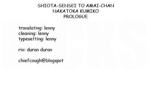 Page 16 Chapter 0 Shiota-sensei to Amai-chan