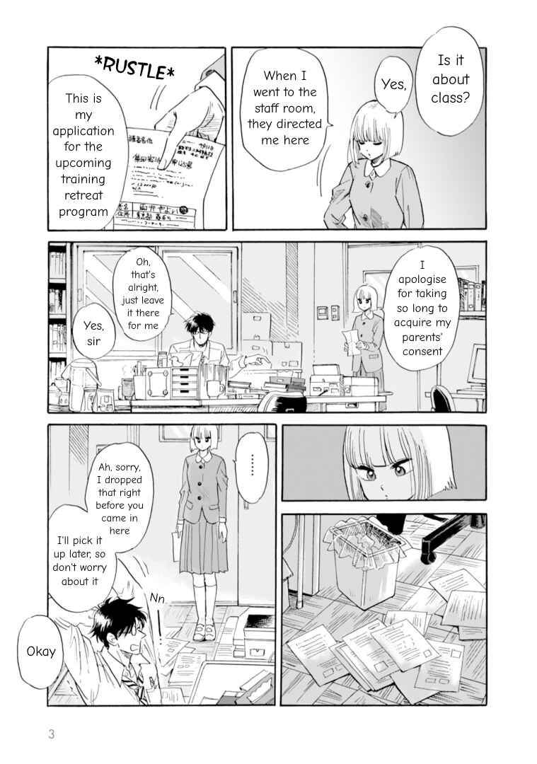 Page 4 Chapter 51 Shiota-sensei to Amai-chan