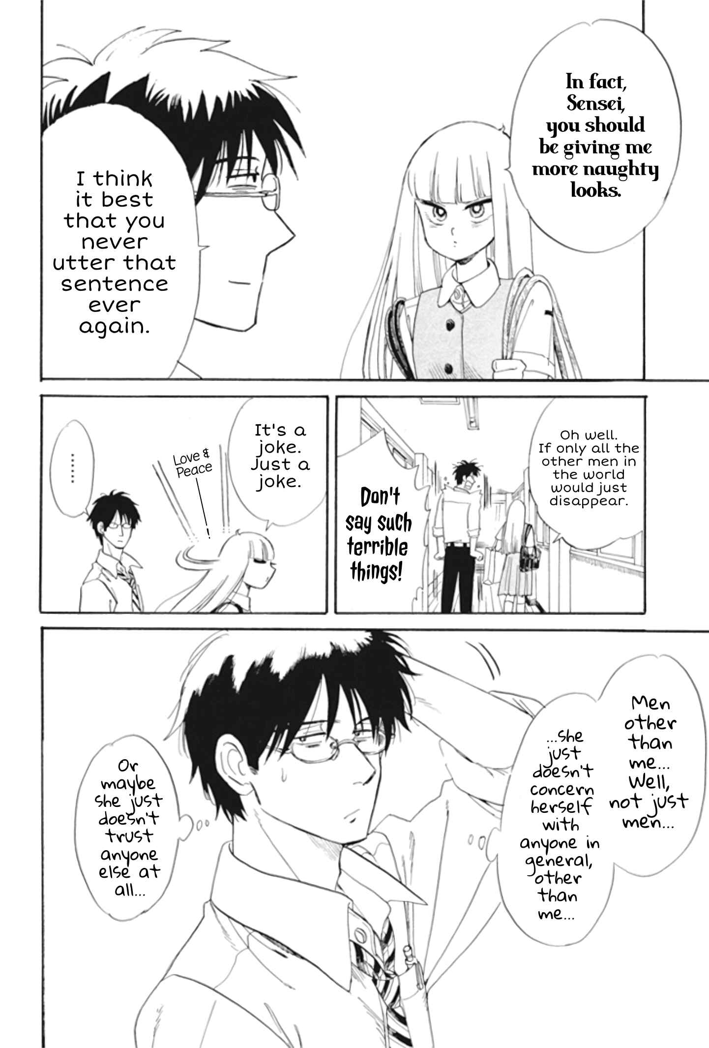 Page 12 Chapter 30 Shiota-sensei to Amai-chan