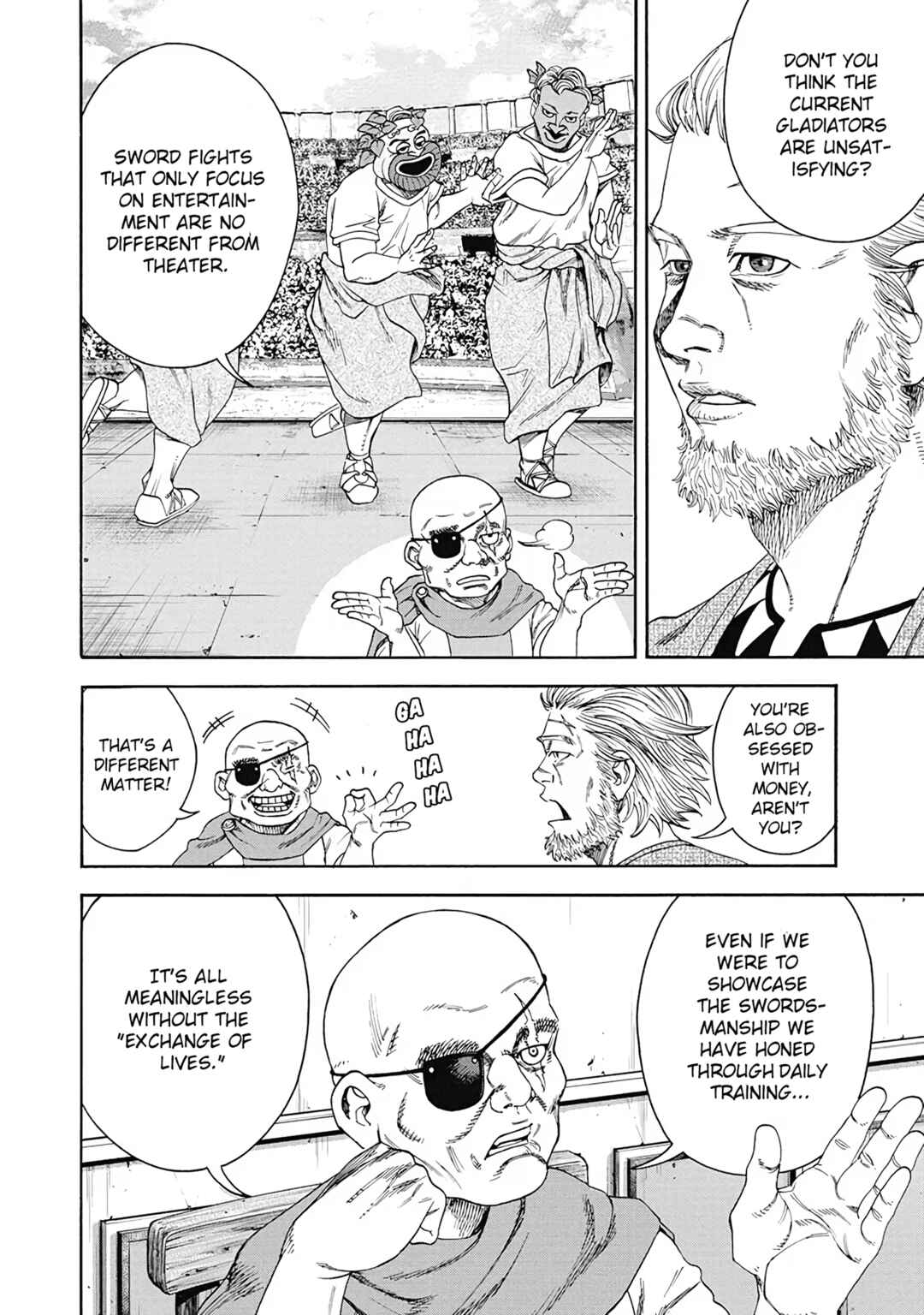 Page 4 Chapter 3 EGO ERIS - The Swordmans blood
