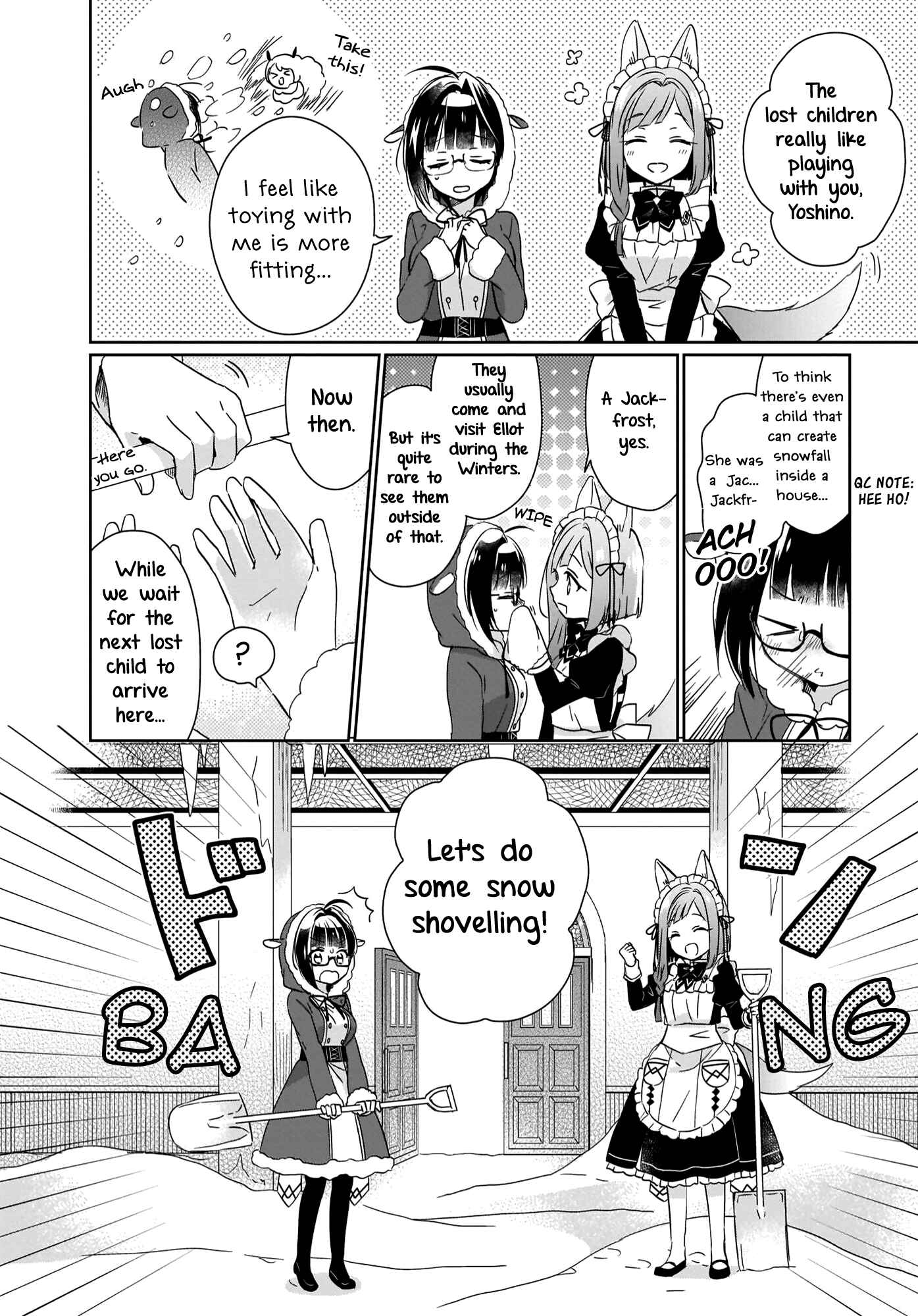 Page 3 Chapter 3 The Lost Childrens Desk in Another World
