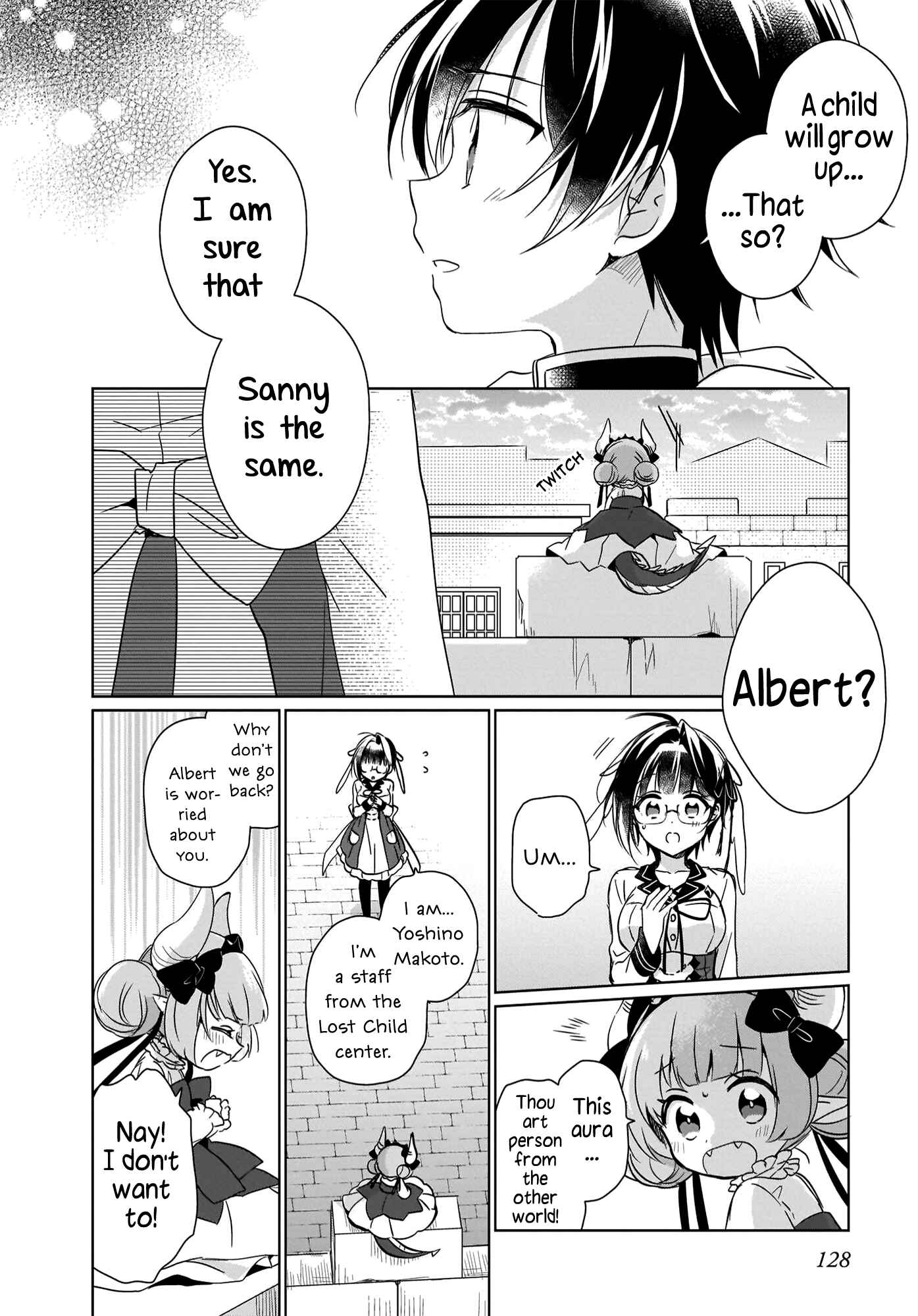 Page 13 Chapter 6 The Lost Childrens Desk in Another World