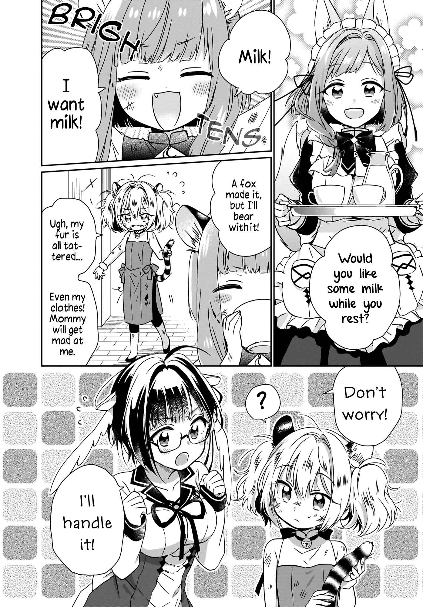 Page 12 Chapter 4 The Lost Childrens Desk in Another World