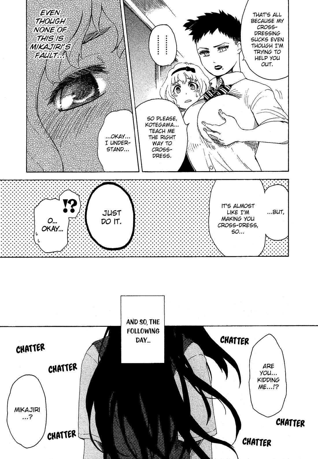 Page 10 Chapter 13.7 Cross-Dressing Boy Anthology Comic