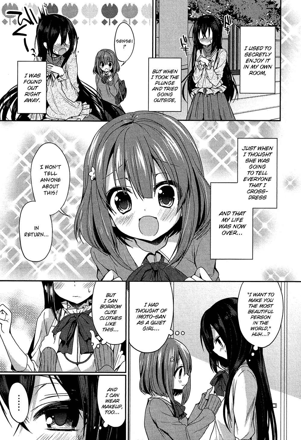 Page 8 Chapter 17.1 Cross-Dressing Boy Anthology Comic