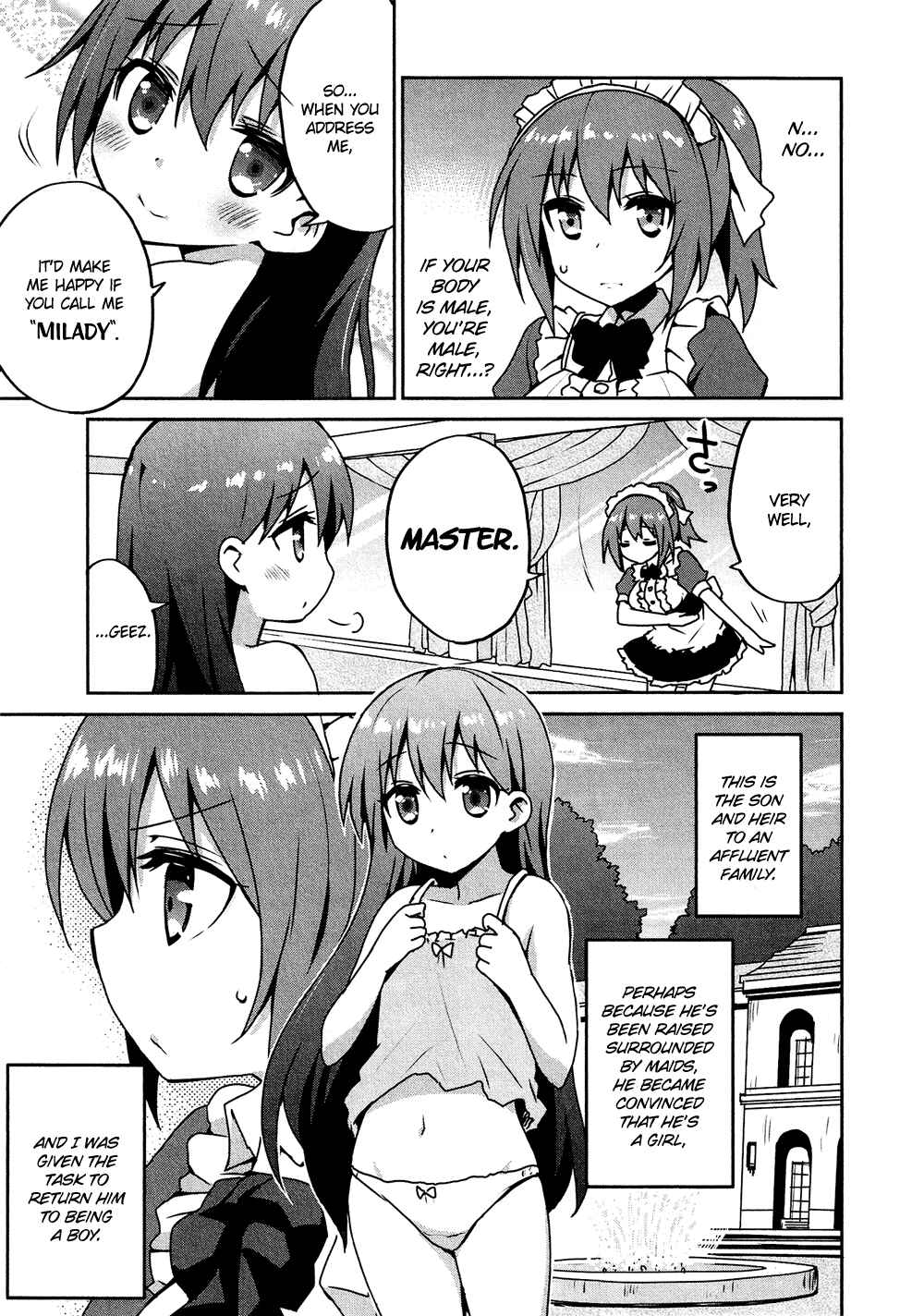 Page 4 Chapter 16.4 Cross-Dressing Boy Anthology Comic