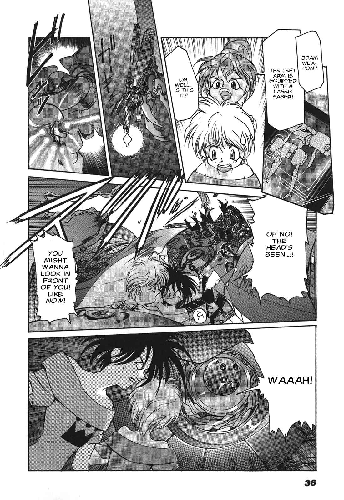 Page 6 Chapter 2 Cyber Newtype Story - MAD WANG 1160