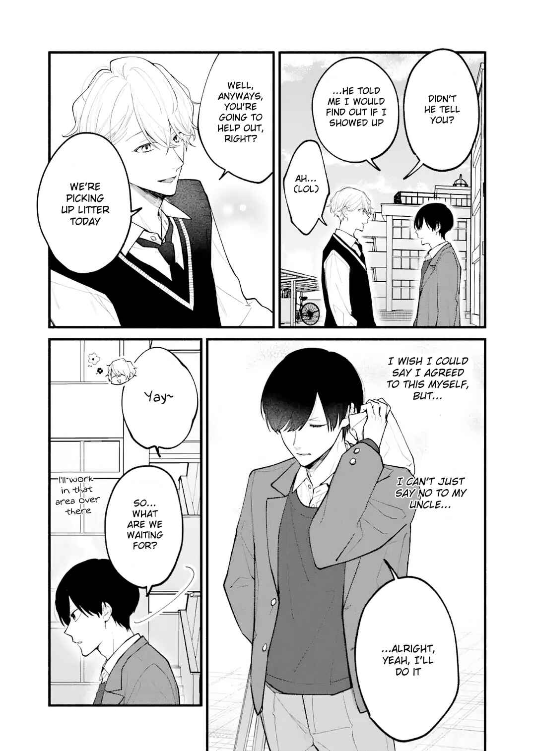 Page 14 Chapter 1 Kinyoubi no Houkago wa Houshi to Kiss wo