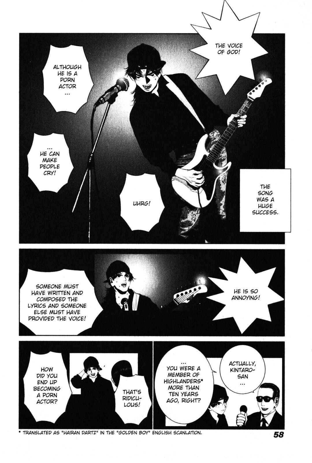 Page 8 Chapter 11 Golden Boy II - The Wandering Studious Fellow: Showbiz Rampage Arc