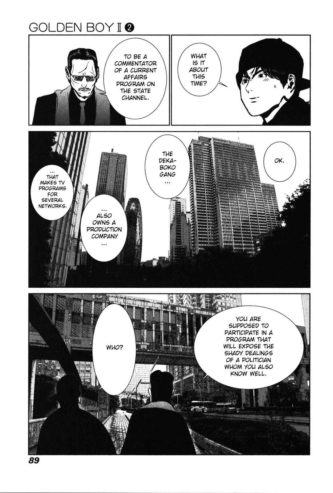 Page 15 Chapter 12 Golden Boy II - The Wandering Studious Fellow: Showbiz Rampage Arc