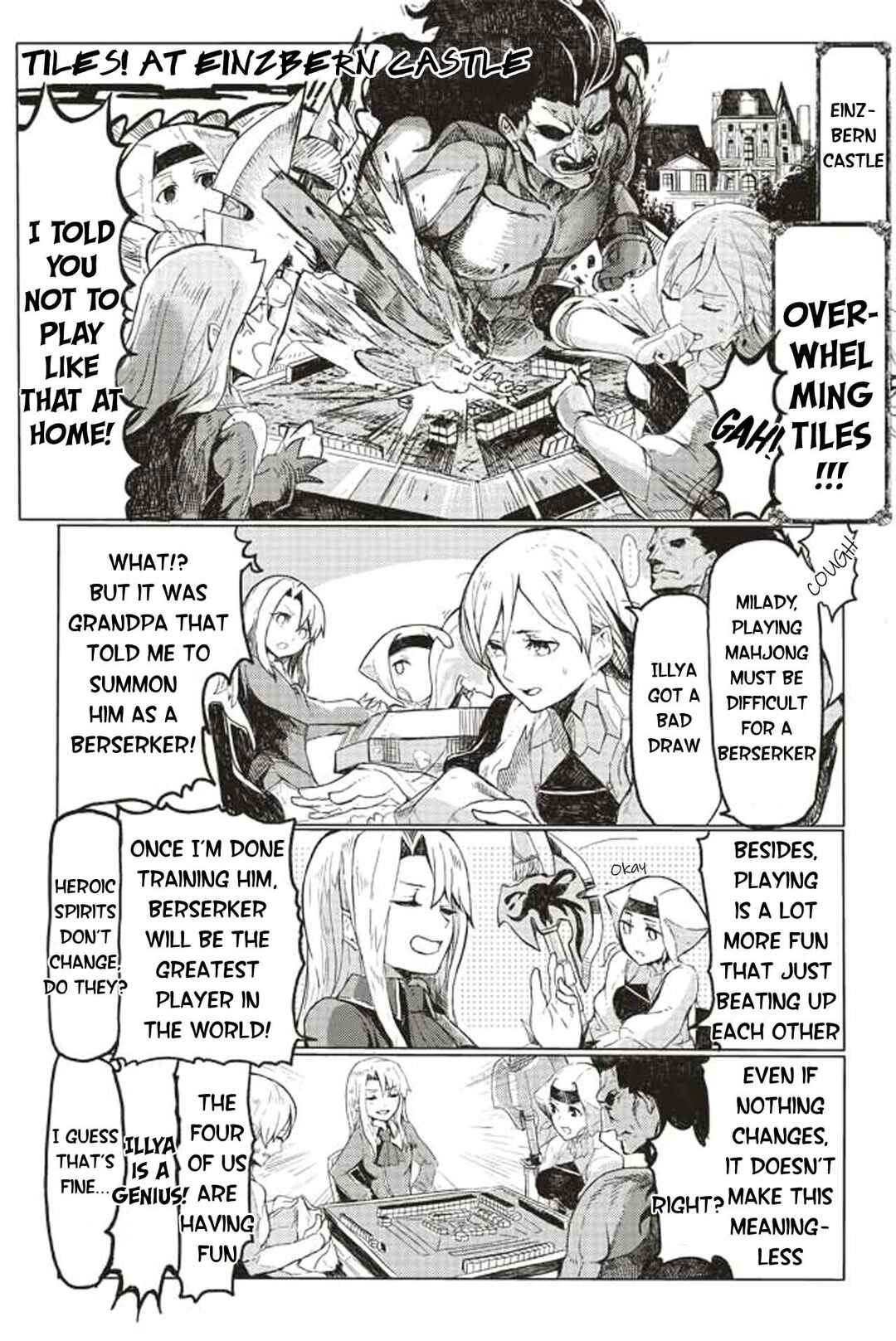 Page 1 Chapter 76 Fate/mahjong night - Seihai Sensou