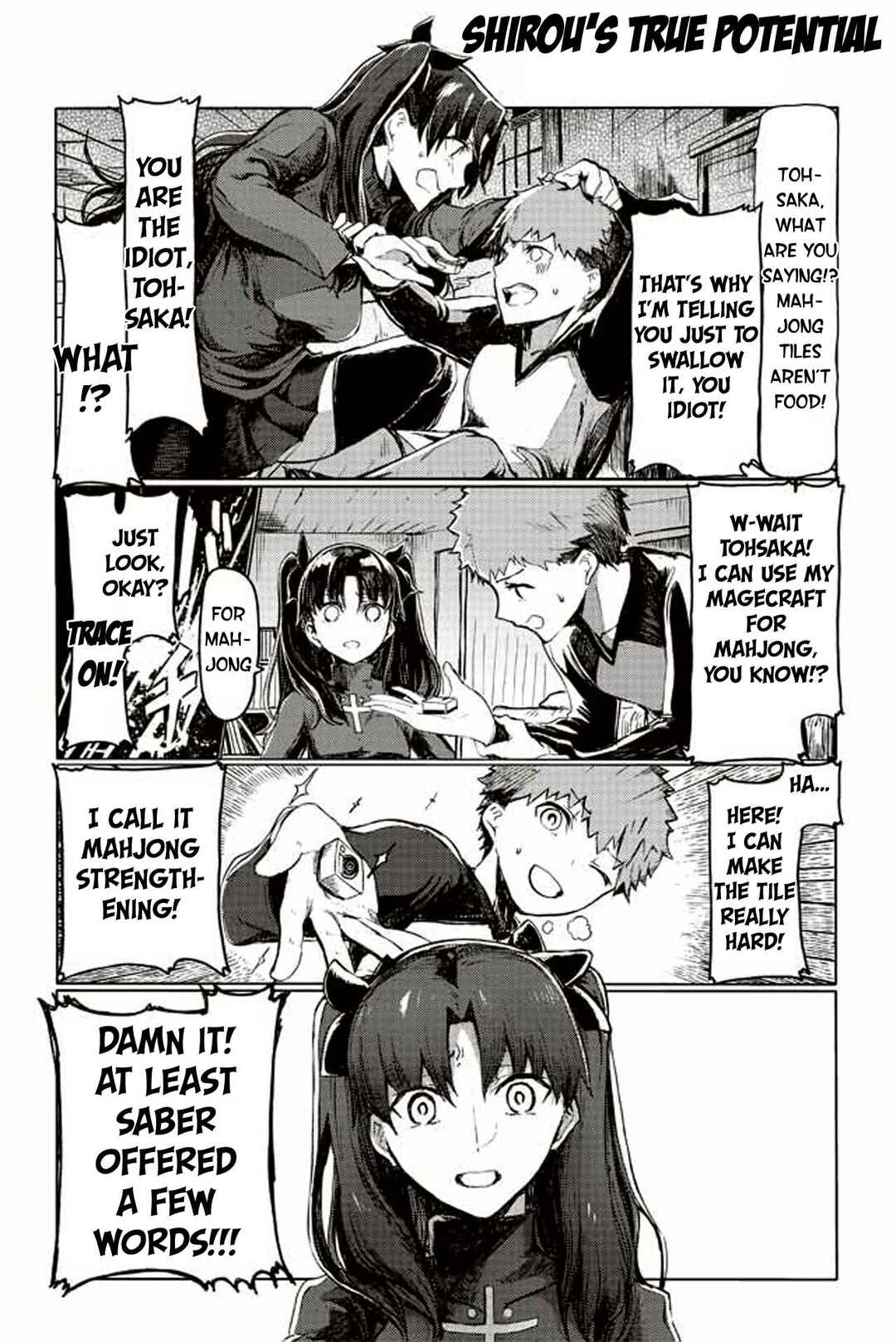 Page 1 Chapter 205 Fate/mahjong night - Seihai Sensou