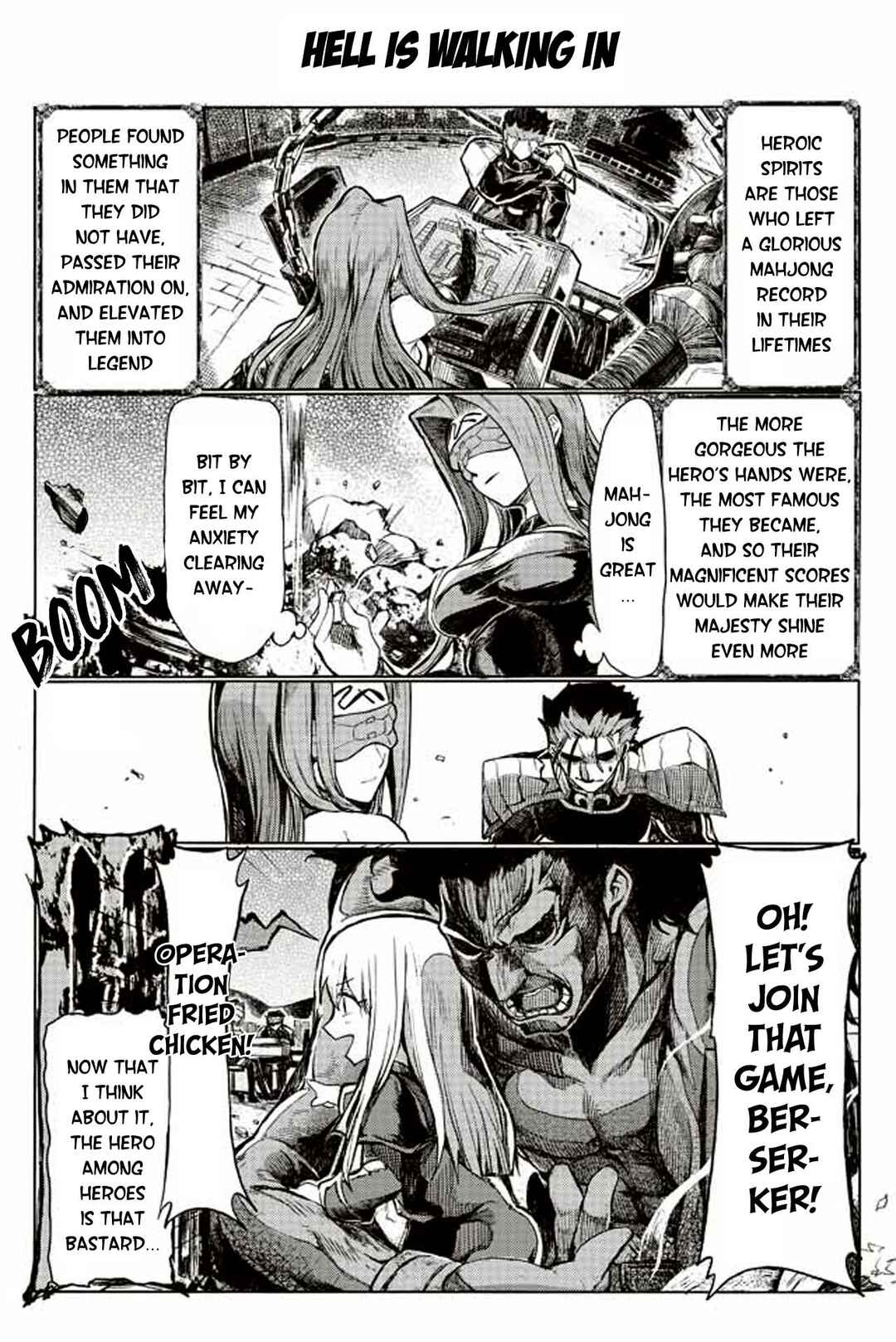 Page 1 Chapter 159 Fate/mahjong night - Seihai Sensou