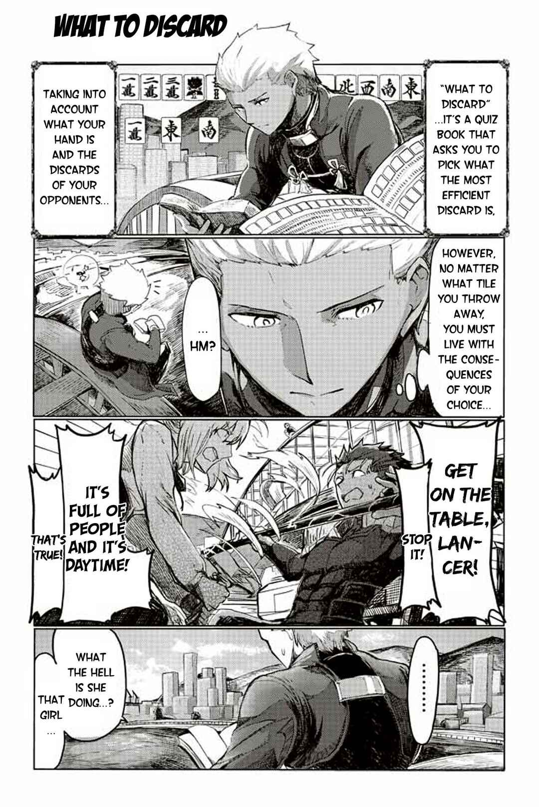 Page 1 Chapter 175 Fate/mahjong night - Seihai Sensou