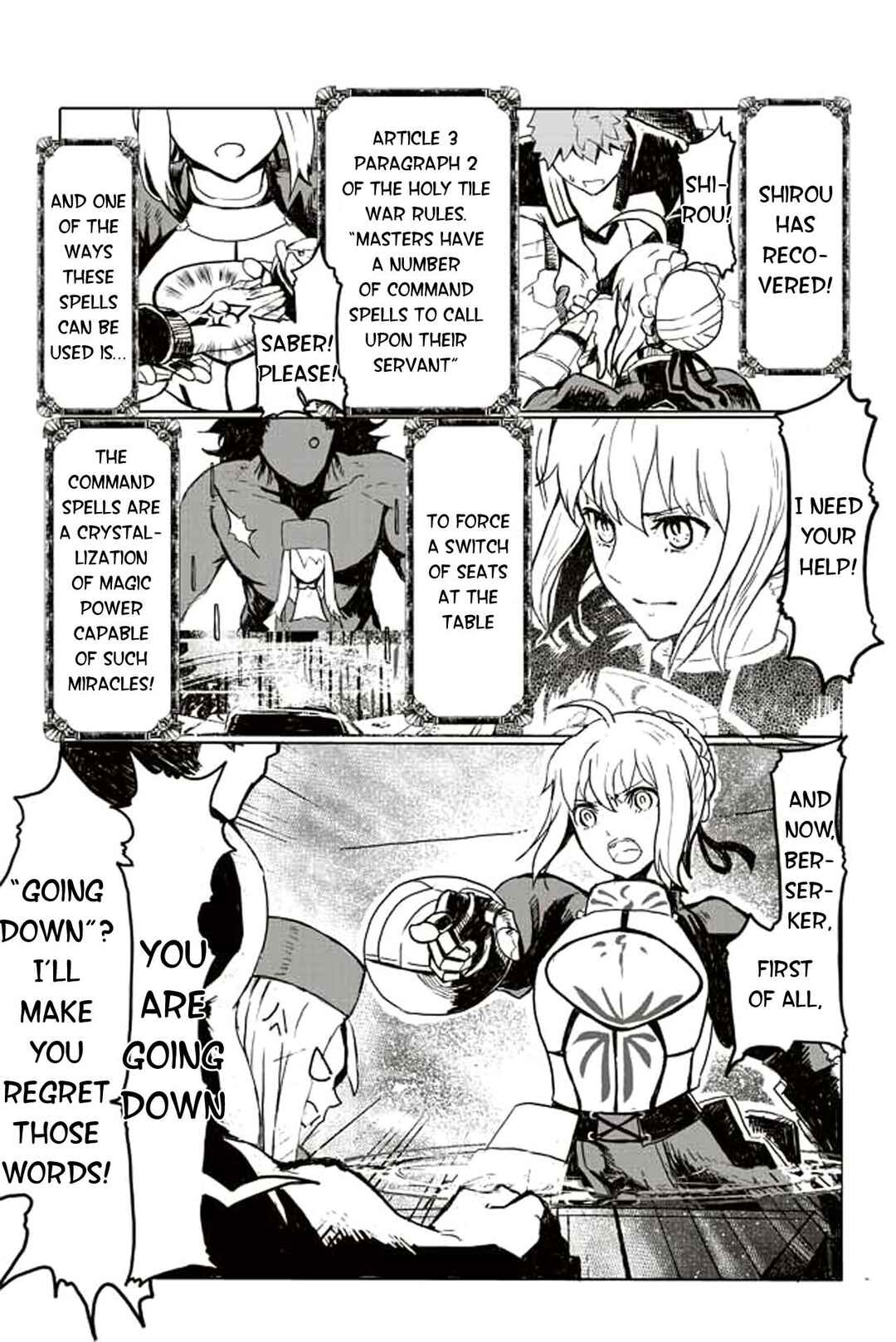 Page 1 Chapter 36 Fate/mahjong night - Seihai Sensou