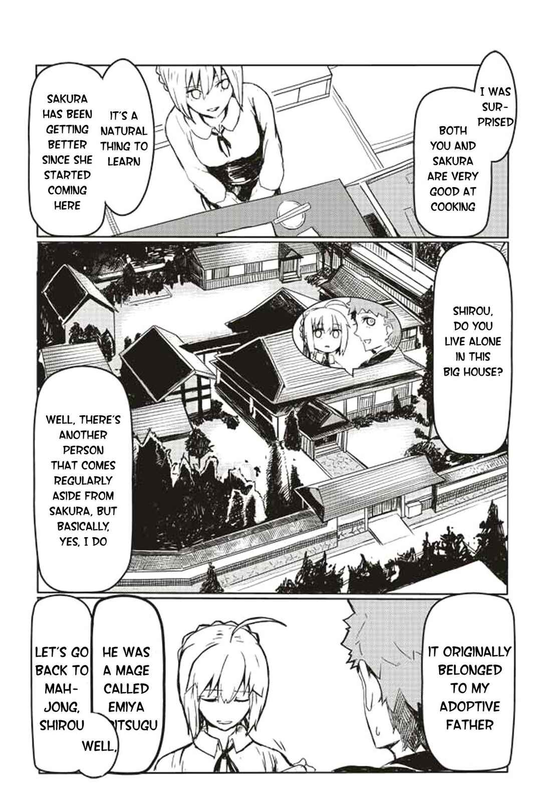 Page 1 Chapter 65 Fate/mahjong night - Seihai Sensou