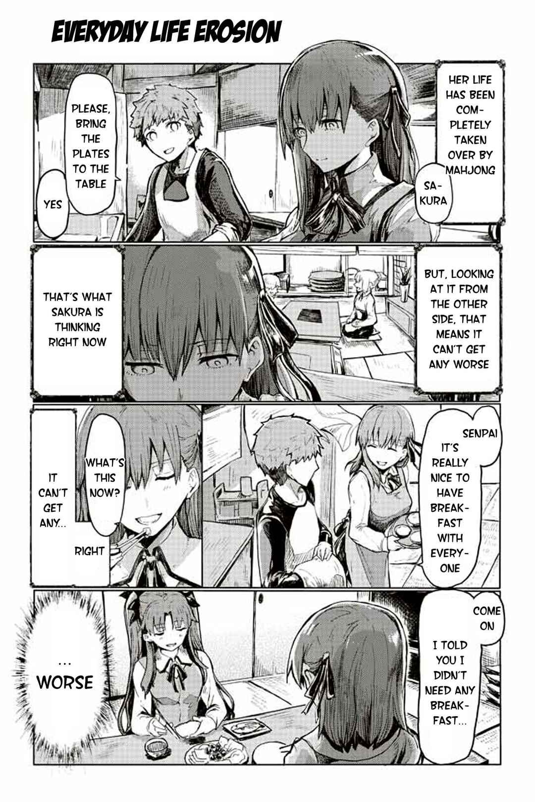 Page 1 Chapter 167 Fate/mahjong night - Seihai Sensou
