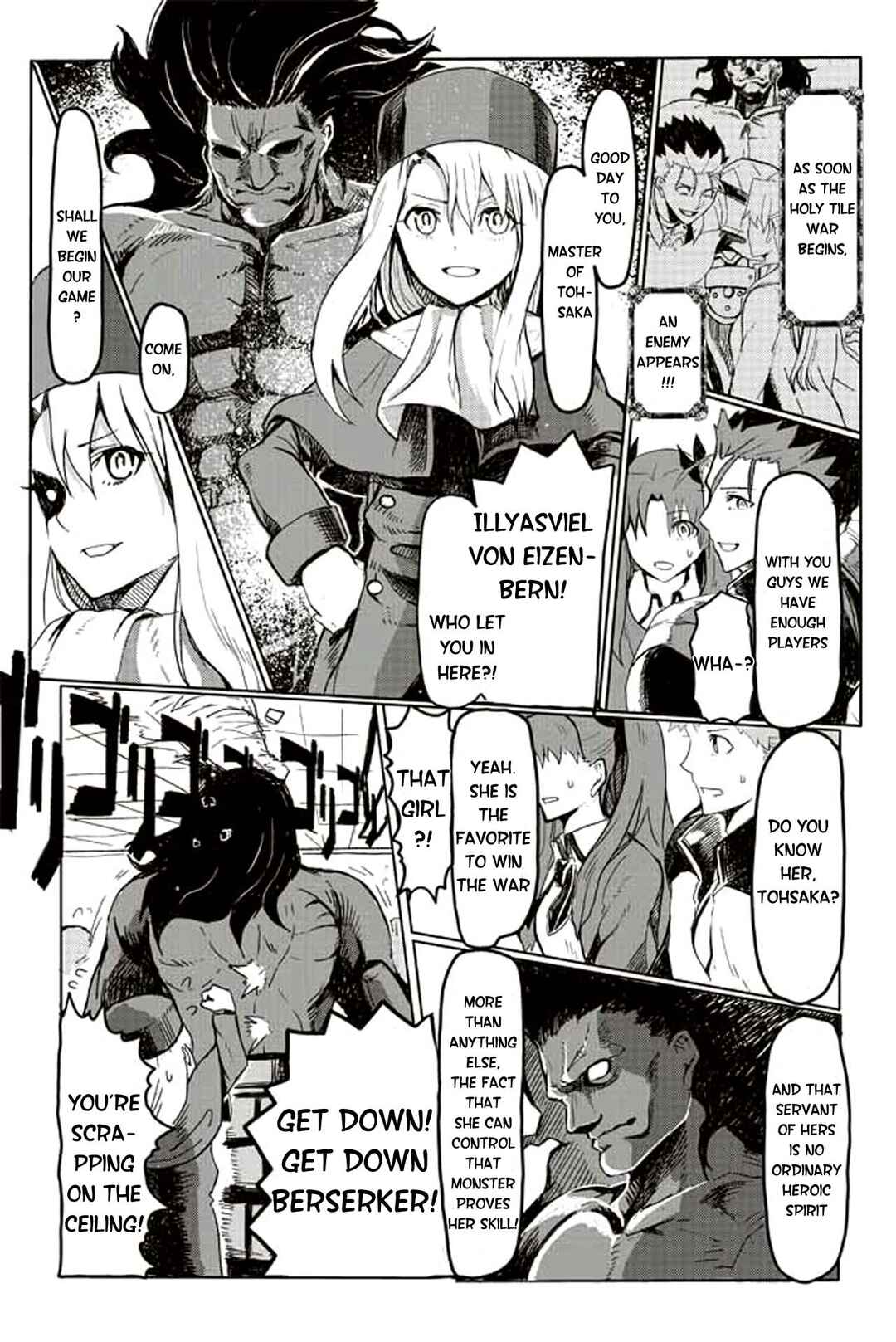 Page 1 Chapter 28 Fate/mahjong night - Seihai Sensou