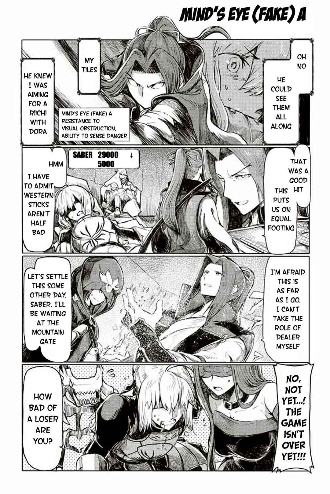 Page 1 Chapter 196 Fate/mahjong night - Seihai Sensou