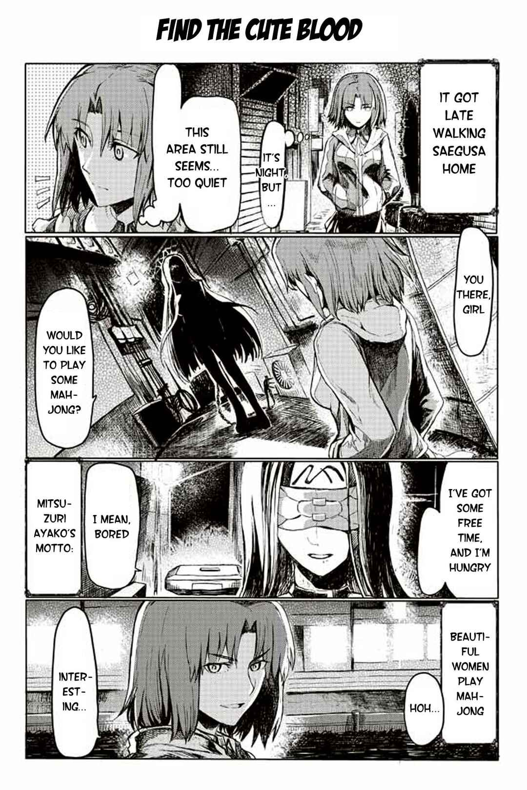 Page 1 Chapter 163 Fate/mahjong night - Seihai Sensou