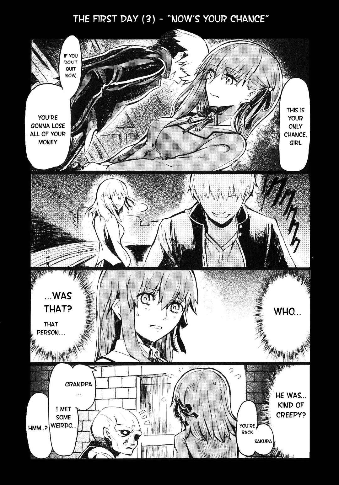 Page 5 Chapter 0 Fate/mahjong night - Seihai Sensou