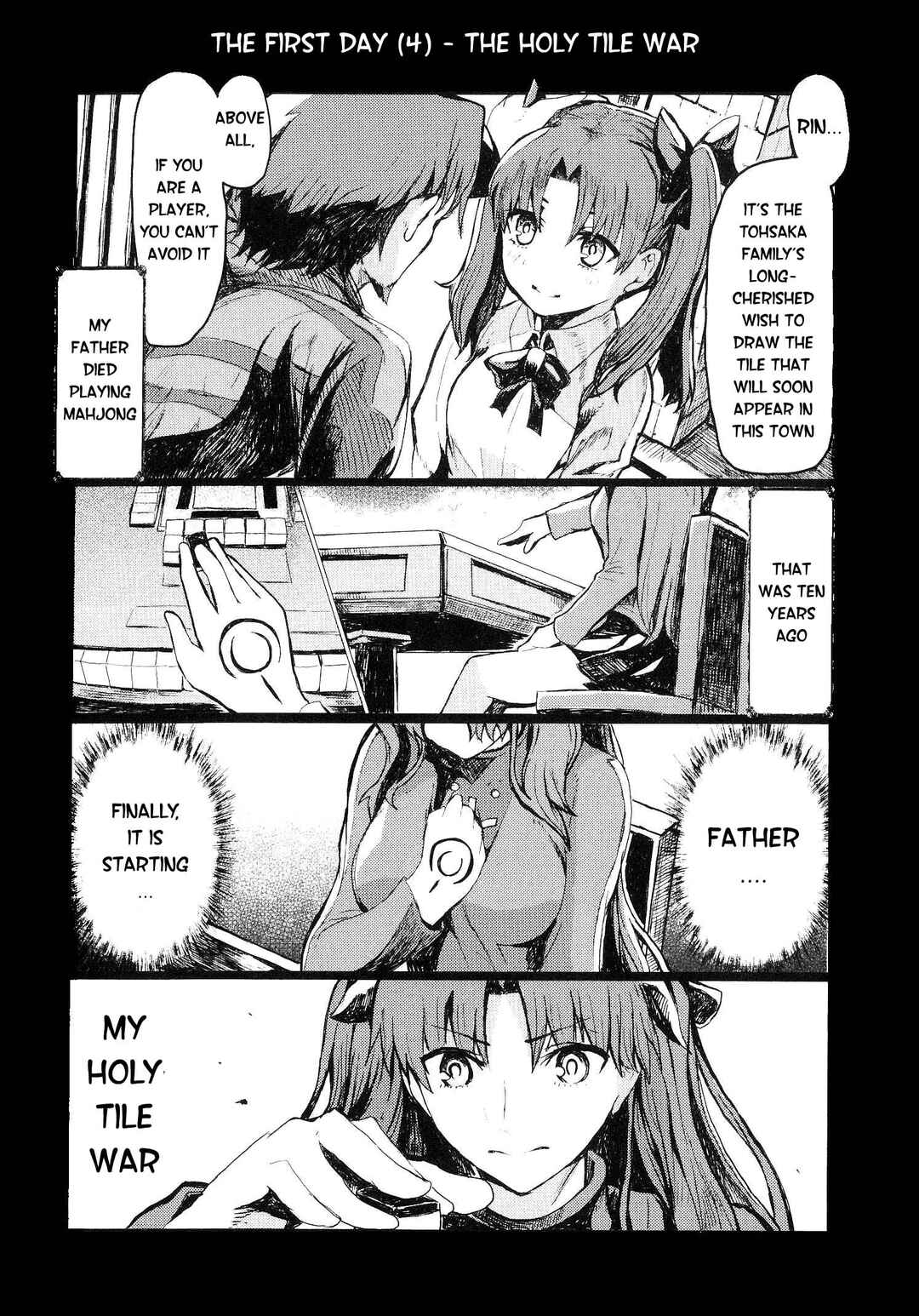 Page 6 Chapter 0 Fate/mahjong night - Seihai Sensou